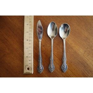 Hanford Forge Sugar Tea Spoon Butter Spreader CHARLESTON CLASSIC Stainless HF